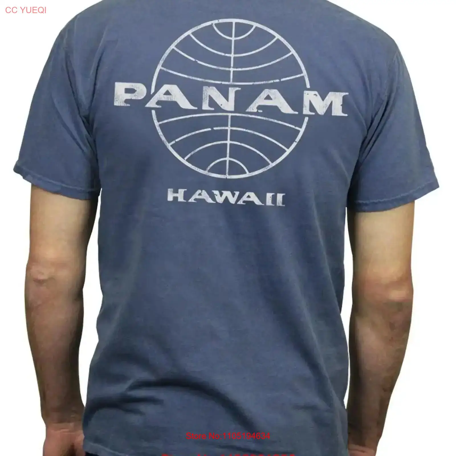 Pan Am Globe T Shirt vintage W - đánh giá và giá Vintage Fashion Jersey