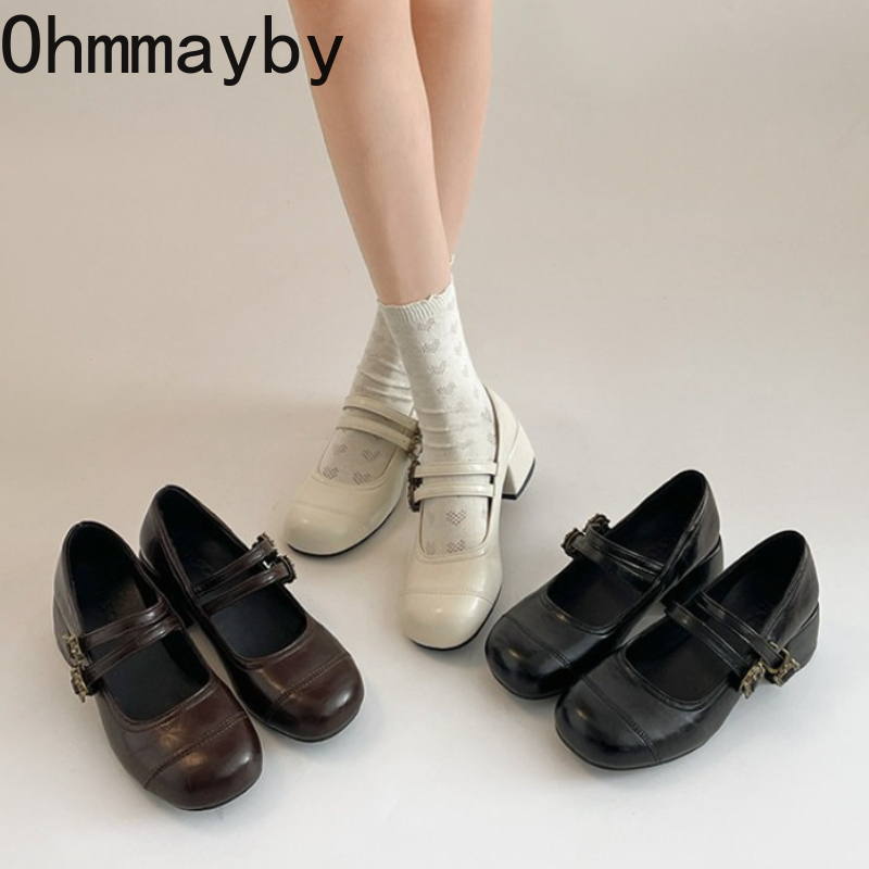 Vintage Thick Heel Women Mary  - đánh giá và giá Vintage Fashion Online