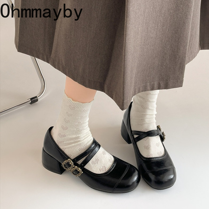 Vintage Thick Heel Women Mary  - đánh giá và giá Vintage Fashion Online