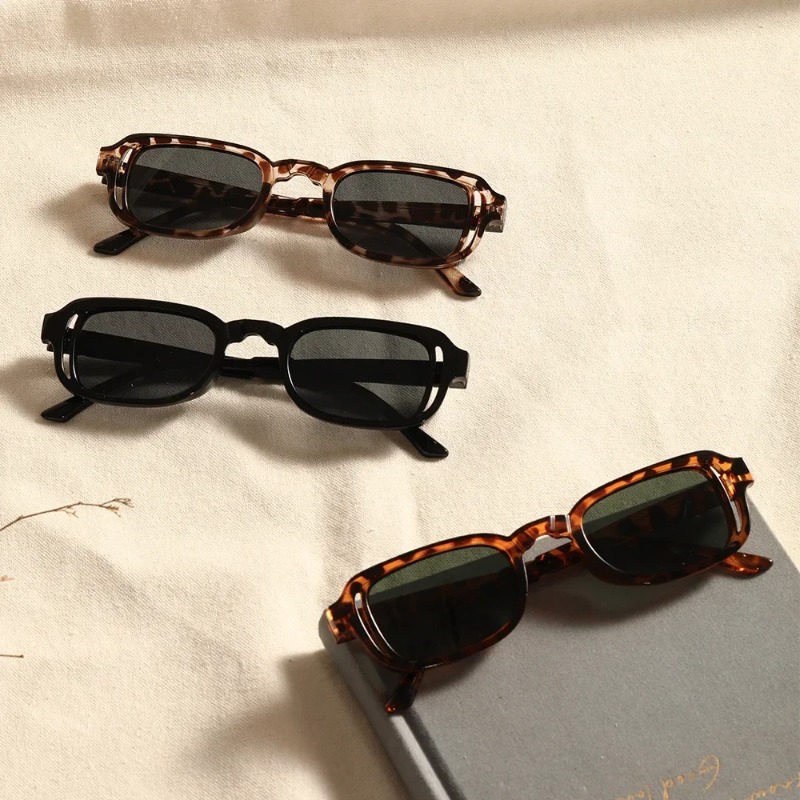 Luxurious Rectangle Sunglasses - đánh giá và giá Vintage Fashion Enthusiasts