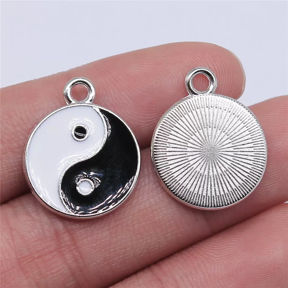 10/20pcs Alloy Tai Chi Charms  - đánh giá và giá Vintage Fashion Stores