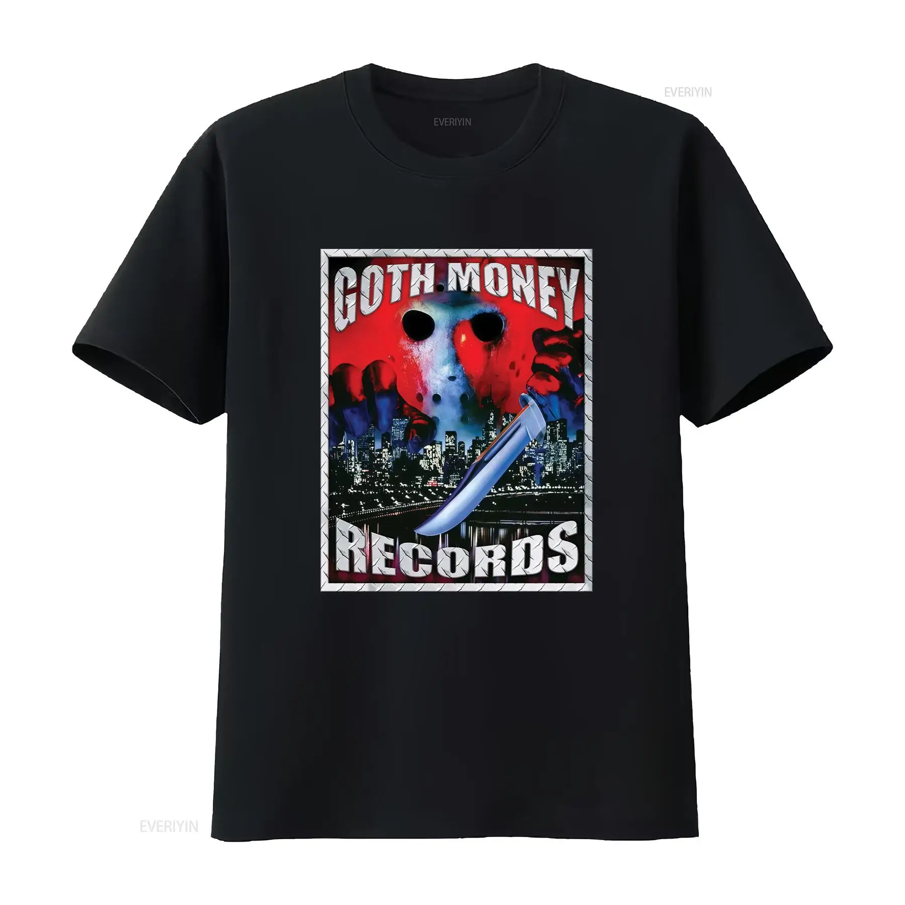 Goth Money Records Jason Logo  - đánh giá và giá Vintage Fashion Jersey