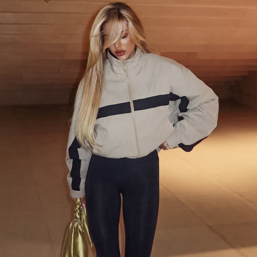 Women Color Block Windbreaker  - đánh giá và giá Vintage Windbreaker Nylon