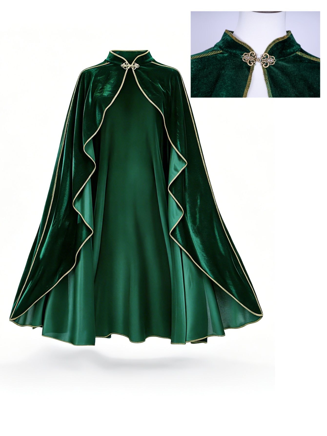 Women Vintage Green Velvet Cap - đánh giá và giá Vintage Fashion Dresses